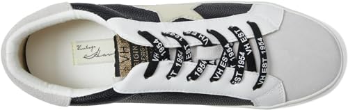 VINTAGE HAVANA Womens Flair Studded Polka Dot Slip On Sneakers Shoes Casual - Off White2