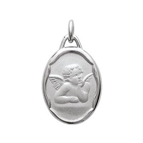 Pendentif Ange Raphaël argent rhodié le bijou discret pour votre style quotidien