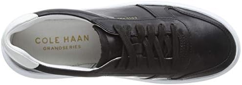 Cole Haan Women's Grandpro Rally Court Sneaker, Black/Optic White/Optic White, 9 | Image 4