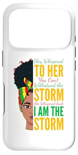 I Am The Storm - Black History Month-Juneteenth �X�}�z�P�[�X iPhone 17 Pro �p