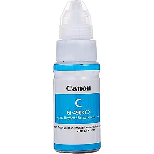 Canon GI-490 Bouteille C Cyan (Emballage carton) Canon GI-490 Bouteille C Cyan (Emballage carton)