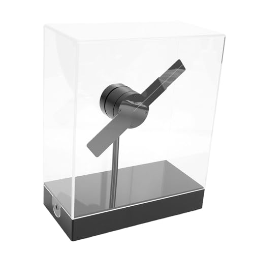 Ventilador holográfico 3D LED Demeras para decoración dinámica en fiestas y locales comerciales