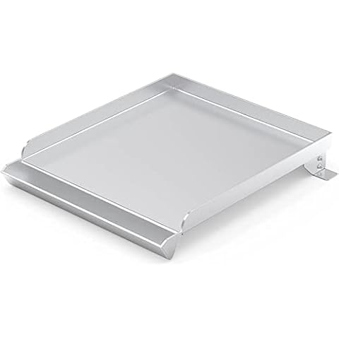 Onlyfire Edelstahl-Grillplatte für Seitenbrenner, 33cm *31cm Universal-BBQ-Plancha passend Cover
