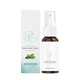 Ambientador Bucal Menta,Spray Bucal 20ml,Spray Oral Contra El Mal Aliento,Menta Spray Eliminar Aliento,Sprays Para La Higiene Bucals,Ambientadores De Alientos,Sprays Alientos Fresco Frmula Natural