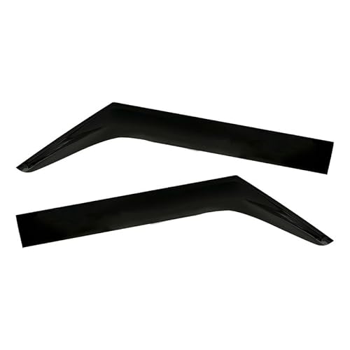 MYRFCSA 2pcs Car Wind Deflectors, for Jeep Wrangler MK3-JK 2007-2017 Rain Guards Window Visor in-Channel Side Shatterproof Sun Visor Reduced Wind Noise Easy Installation