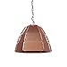 Produktbild QAZQA Design/Industrie/Industrial Esstisch/Esszimmer/Pendelleuchte/Pendellampe/Hängelampe/Lampe/Leuchte Niro kupfer/Innenbeleuchtung/Wohnzimmerlampe/Küche Stahl Rund LED geeignet