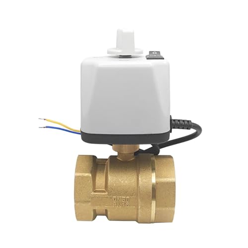 Válvula de bola motorizada 110V normalmente abierta con interruptor de latón 1/2 2