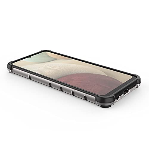 Image of Glasgow Back Case Cover Designed for Samsung Galaxy A12 - Black