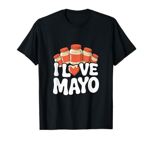 Ich liebe mayo jar fan foodie humor fun t-shirt