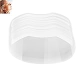 [Mirhua] 前髪カット ガード フェイスガード 理髪用品 サロン 使い捨て 軽量 理髪ツール 散髪 マスク 飛沫防止 ヘアカット フェイスガード 軽量 理髪ツール 【50 Pcs】