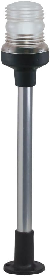 Perko 0455DP2CHR Fixed-Mount White All-Round Light - 11-7/8"