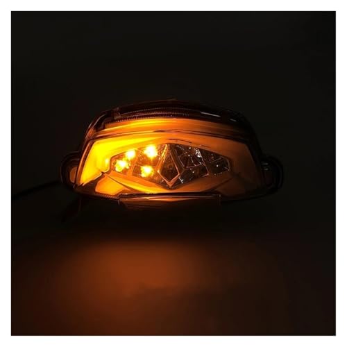 Luz trasera para Suzuki GSXS 750 que elimina los intermitentes externos 7