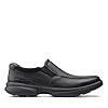 Clarks Men's Bradley Step Loafer, Blk Tumbled Lea, 9 UK #5