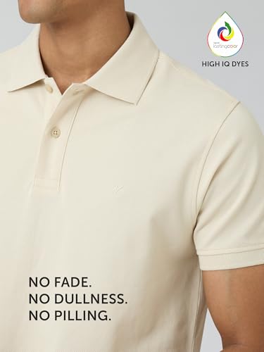 Image of XYXX Men's Nova 100% Combed Cotton Regular Fit Polo T-Shirt
