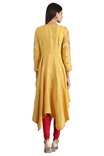 Image of Wishful Women's Rayon Pleated Kurta