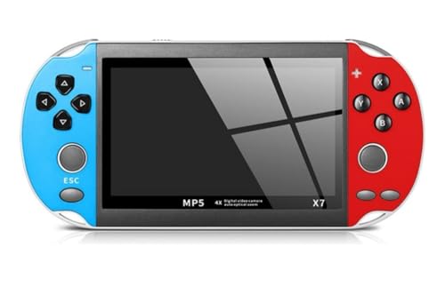 Vídeo Game Portátil X7 Tela de 5.1'' Polegadas MP5 LD - Retrô Con...