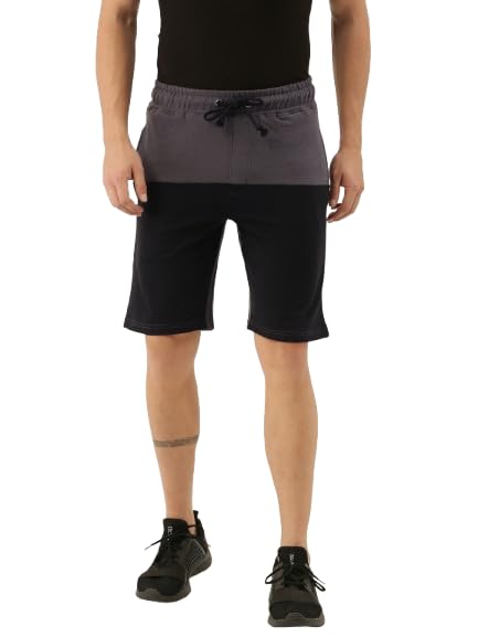 arise by beroe Men's Terry Cargo Shorts, Cut & Sew Style-picture-27
