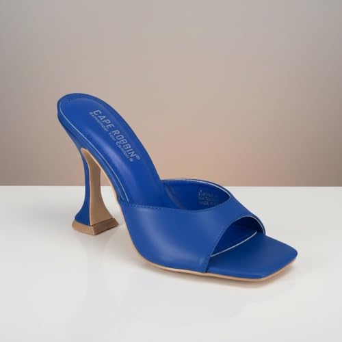 Image of Cape Robbin Lithe Sexy High Heels for Women, Square Open Toe Shoes Heels