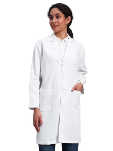 styleville.in Womens Lab coat - Long Lab coat Ideal For Doctors Nurses Dentists And Healthcare Professionals