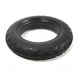 6 Inch 6X1 /4 Solid Tire for Folding, Electric Scooter, and Mini Electric Car — Non-Pneumatic Rubber Tire, 143mm Outer Diameter, 84mm Inner Diameter, 31mm Thickness