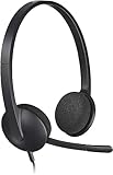 Logitech USB Headset H340, Stereo, USB Headset for Windows and Mac - Black (Bulk Packaging)