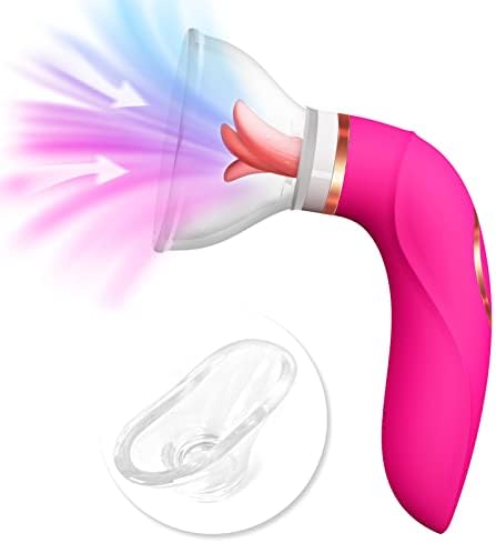 Clitoral Sucking Vibrator Sex Toys - Adult Sex Toys with 8 Sucking & 5 Licking VibrationsToys for Womens Sex Pleasure, G-spot Nipples Vagina Clitoral Stimulator Adult Sex Toys for Women Couples