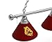 Holland Bar Stool Co. Arizona State 3 Shade Billiard Light with Chrome Fixture and Sparky Logo by The