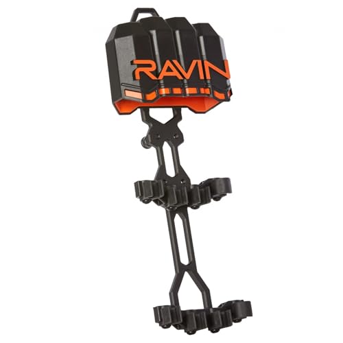 Carcaj de arco RAVIN R201 unisex para cuatro flechas con soporte compacto multicolor 3