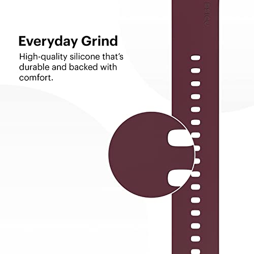 Image of Noise 22 MM Silicone Smartwatch Strap - Red - Compatible with ColorFit Ultra, ColorFit Pro 3 /Assist, ColorFit Nav /Nav+, NoiseFit Endure, NoiseFit Fusion, NoiseFit Evolve