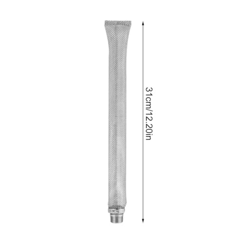 DUZEPA Bierfiltrations-Netzfilter, Edelstahl-Netzfilter Der Güteklasse 304, Bierbrau-Hopfenfilter, Siebwerkzeug (12 Zoll)