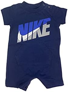 Nike Baby Boy Romper (Midnight Navy(56H547-U90)/White, 0-3 Months)