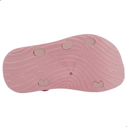 Ipanema Sempre Nova Solar Baby, Sandália Rasteira Bebê Meninas, Rosa, 20-21