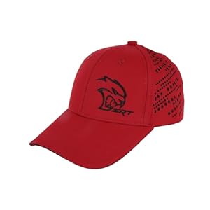 Dodge Embroidered SRT Hellcat Performance UV Protection & Moisture Wicking Hat for Men | Dads Cap
