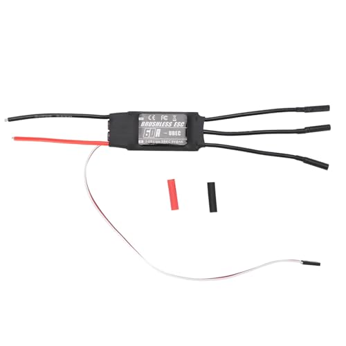 Controlador de velocidad RC 60A con tarjeta para programar modos de arranque LiPo
