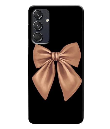 Image of Girly Pink Bow Printed Hard Back Case Cover Compatible for Samsung Galaxy M55 5G / M55S / F55 5G (Multicolor) - D1660