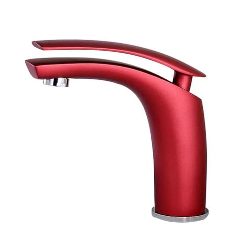 Rubinetti Da Bagno Rubinetto Miscelatore Per Wc Da Bagno Con Rubinetto Per Lavabo In Rame Rosso