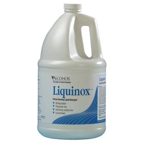 Alconox 1232 Liquinox Anionic Critical Cleaning Liquid Detergent, 1 quart Bottle (Case of 12)