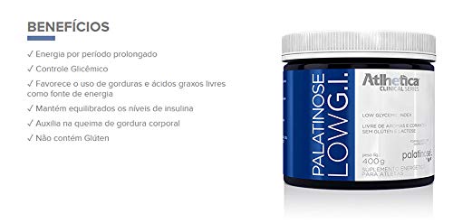 Palatinose 400g + Bcaa 2400mg X 100 Cápsulas 2= Frete Grátis