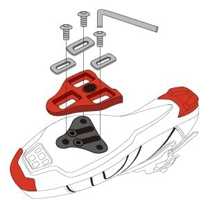 Image of Mens Womens Cycling Shoes Compatible with Peloton Bike Indoor Outdoor Road Bike Riding Shoes with Look Delta Cleats Pre-Installed Clip in Pedal