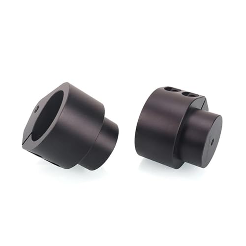 QYQY Motorrad Lenker Riser Bar Montieren Griff Clamp Höhe Zunehmende Für Kawasaki Für Ninja 400 2018-2023 Lenkererhöhungs-Verstelladapter