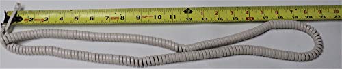 Diy-Bizphones 5 Pack Off White 25 Ft Handset Cord Compatible With Panasonic Phone Kx T7000 Ts Tsc Series T7020 T7030 T2335 T2355 T2365 Ts105 Ts108 Ts208 Tsc11 Tsc14 W Receiver Curly Coil Lot #TOP1