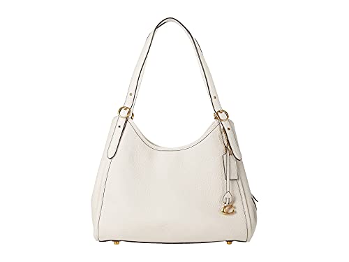 Coach Soft Pebble Leather Lori Shoulder Bag Chalk One Size #TOP29