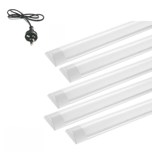 Kirli 120cm 4FT 36W Slim LED Batten Tube Light Linear Ceiling Panel Down Lights (120CM 36W 10Pcs)