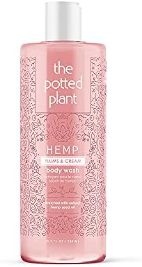The Potted Plant Plums & Cream Body Wash, 16.9 Fl Oz