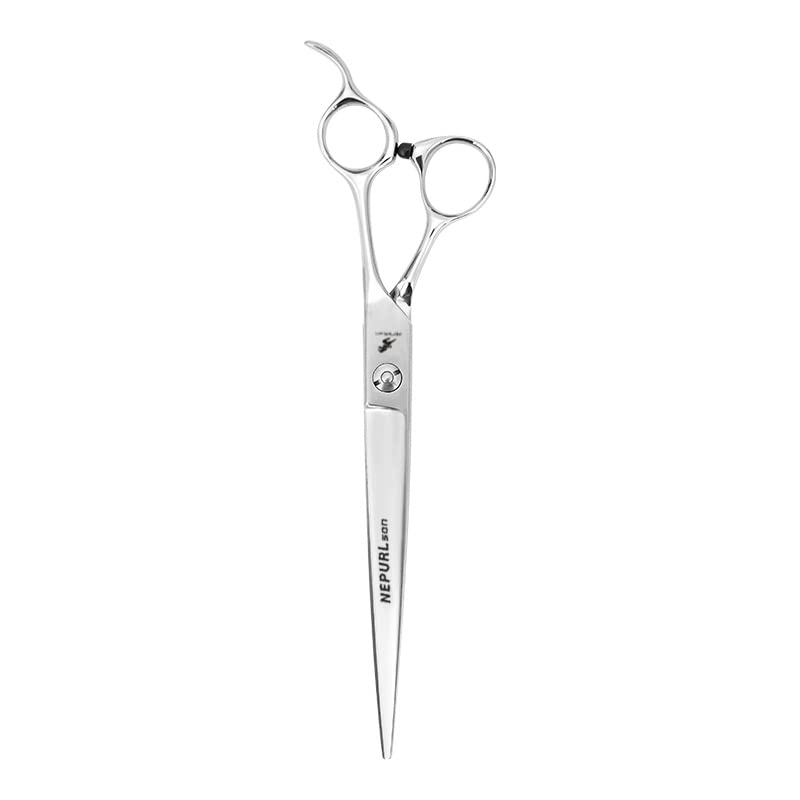 Ciseaux de coiffure confortables en acier 440C ciseaux à plier argent 17,8 cm