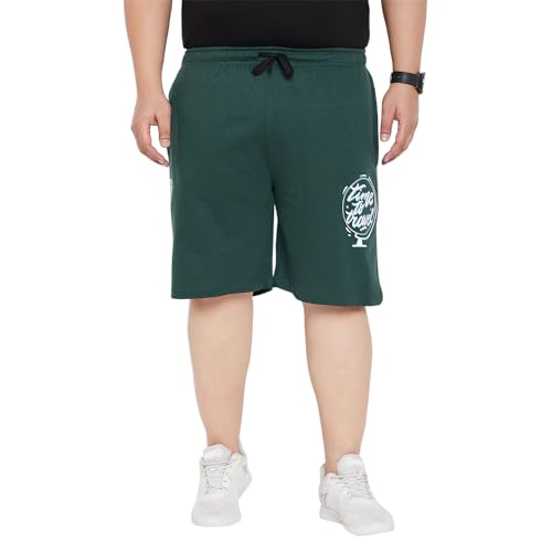 Image of Bigbanana Plus Size Men's Regular Fit Printed Shorts