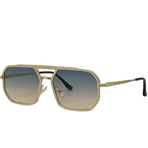 Lunettes de soleil steampunk hommes vintage pour un style urbain chic et luxe