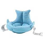 Breite Anwendung: Die Babybadewannen-Stützmatte ist für die meisten Küchen- und Badezimmerwaschbecken geeignet und wird durch vier Schnallen gesichert, sodass sie nur schwer herunterfallen kann.