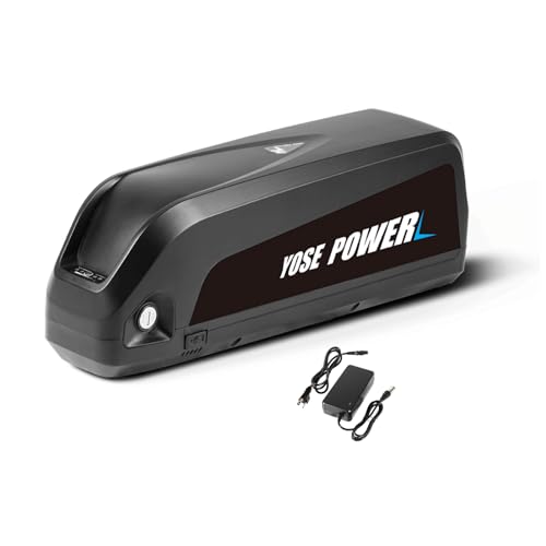 YS YOSE POWER Electric Bike Battery 52V 15Ah Ebike Battery for 500W 1000W Electric Bicycle Battery Replacement 52V Lithium Batteries