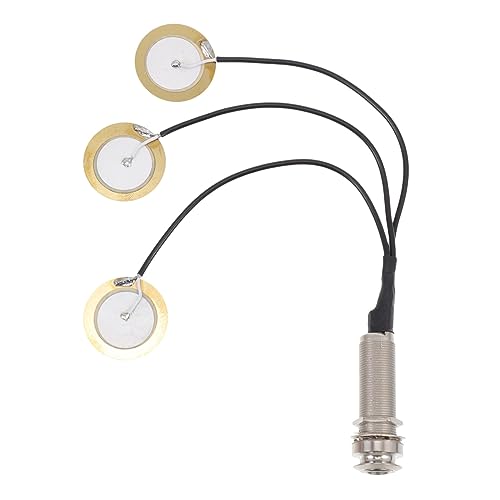 TOYANDONA 1pc Kalimba Sound Pickup Tail Nail Patch Silver Kalimba Accessory for Enhanced Sound Quality Thumb Piano Pickup